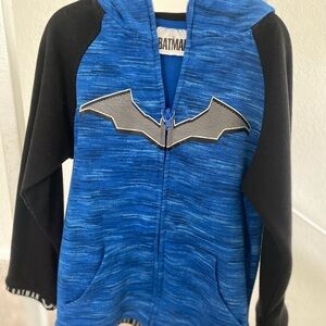 Blue and Black Batman Hoodie